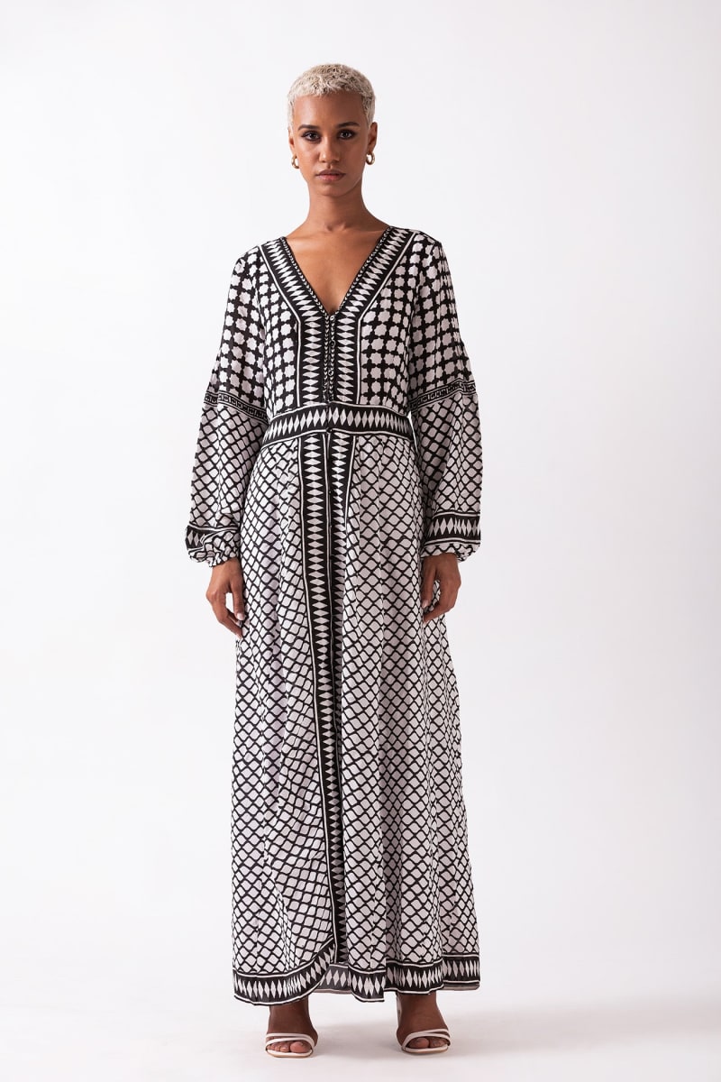 Zephyr Maxi Dress - Black
