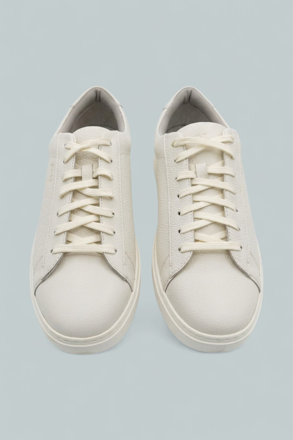 Clint Lace Up Sneakers - White