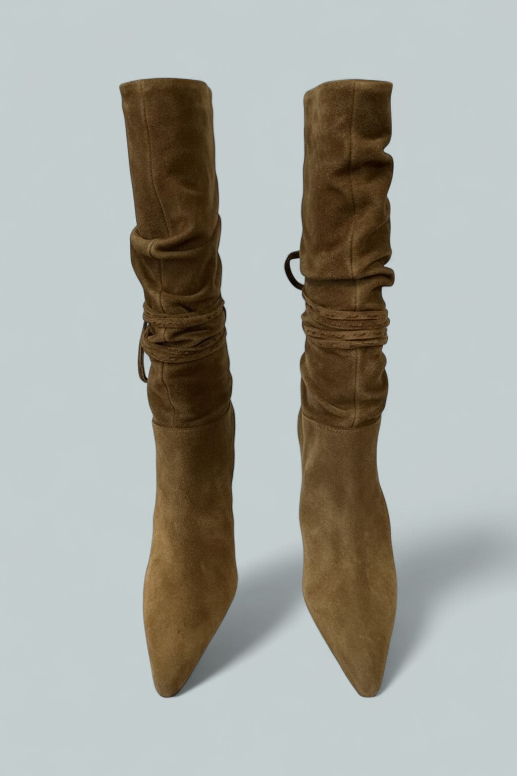 Women's Samina Wrapping Slouch Boots - Golden Sienna