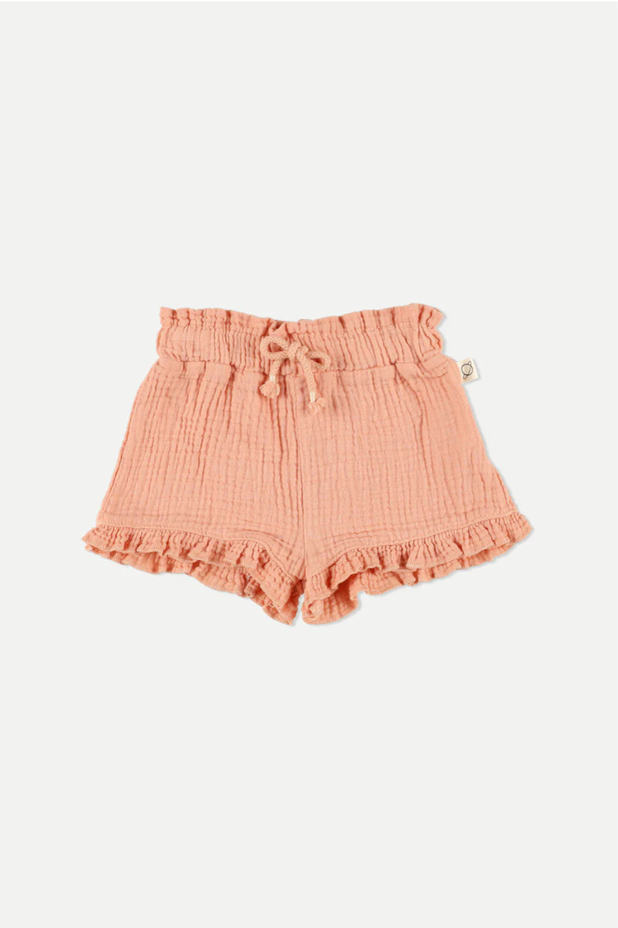 Soft Gauze Baby Ruffle Shorts