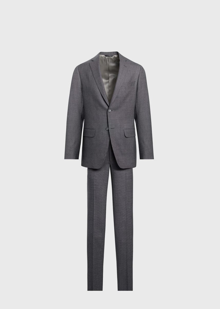 Nailhead Drake Suit - Grey - Suit