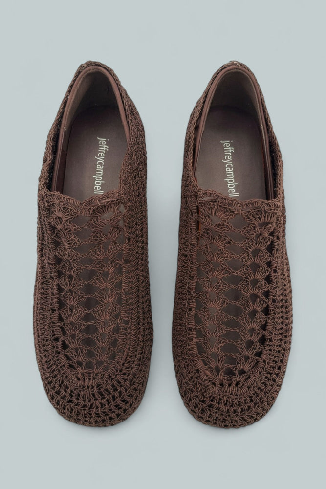 Nantucket Knit Flats - Coffee - 8 - Flats