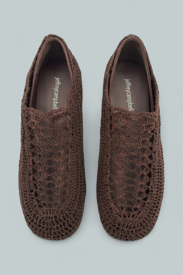 Nantucket Knit Flats - Coffee - 8 - Flats