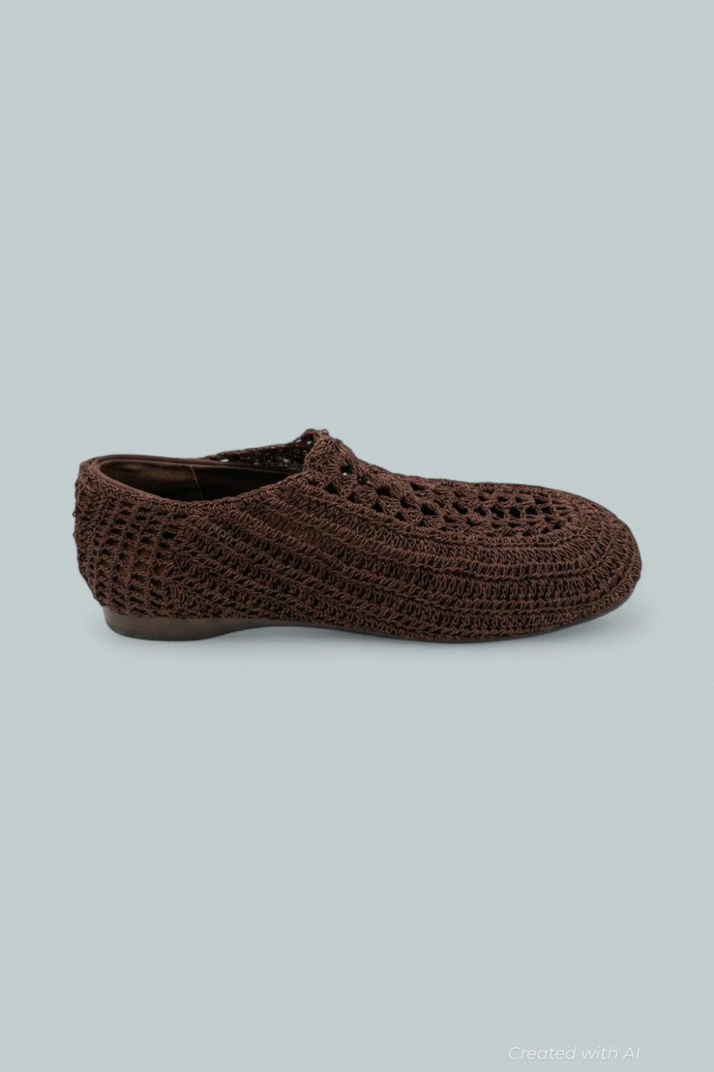 Nantucket Knit Flats - Coffee - 8 - Flats