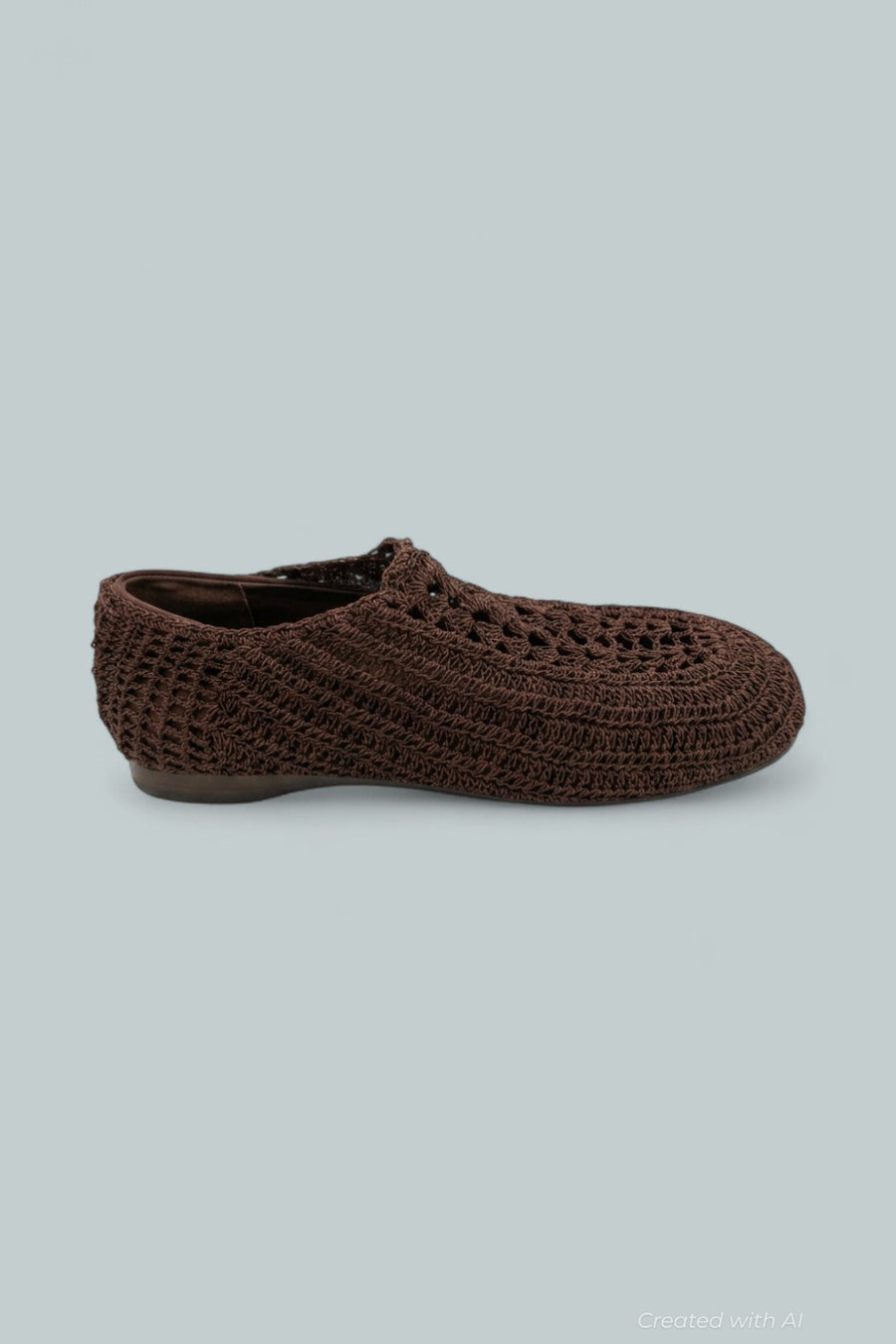 Nantucket Knit Flats - Coffee - 8 - Flats