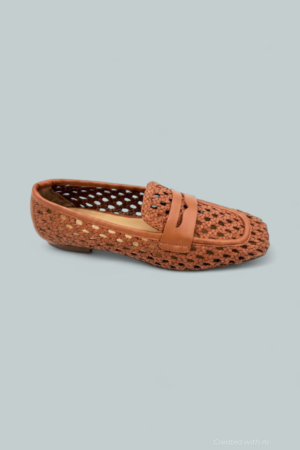 Naolin Loafer Flats - Tobacco - Loafers