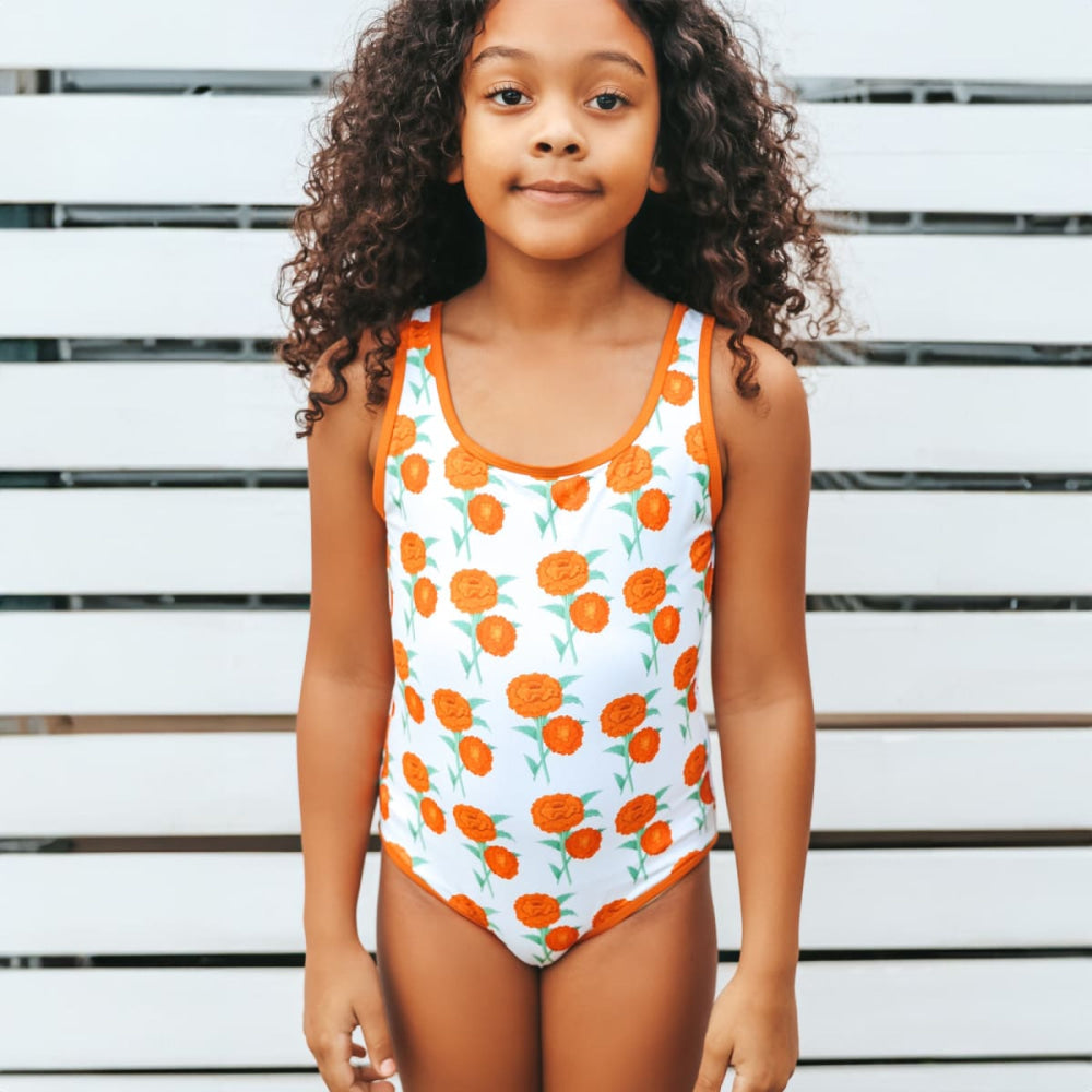 Naples Floral One Piece Tank - One Piece Swim