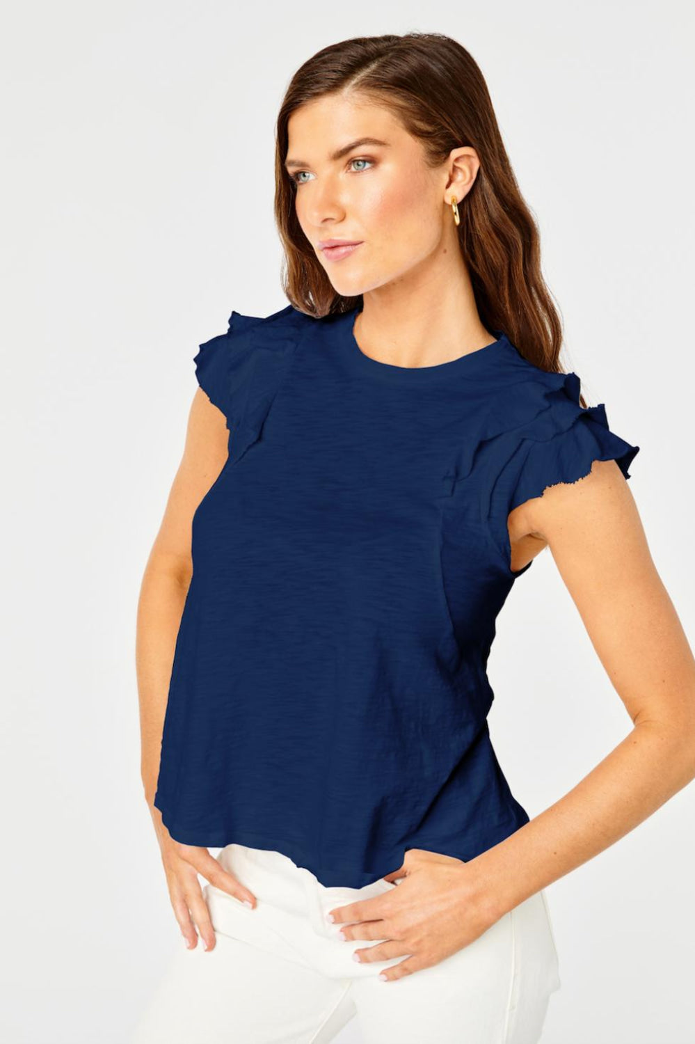 Natasha - Navy - XXS - Blouse