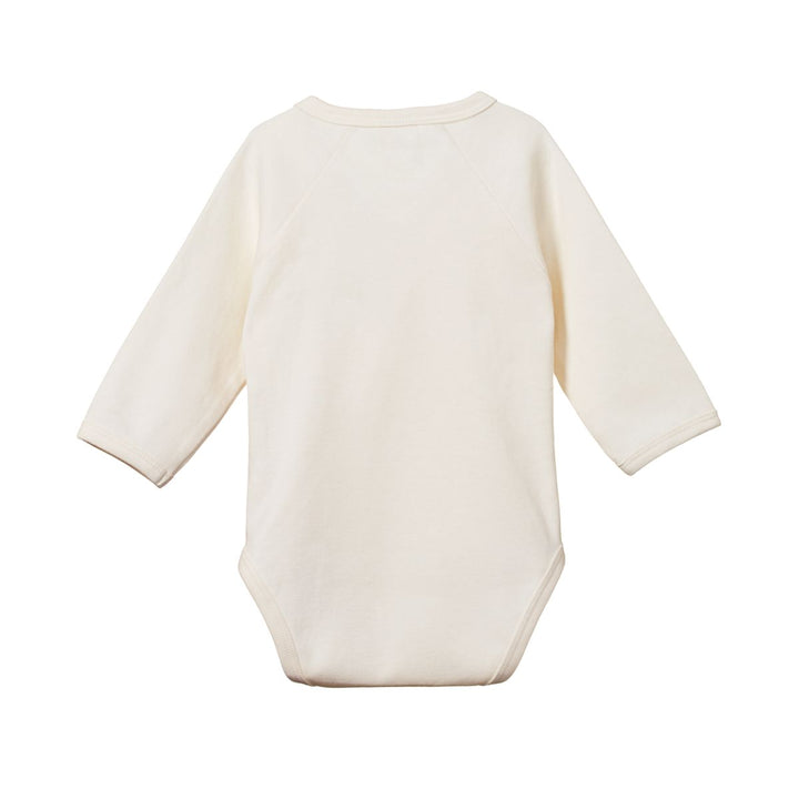 Long Sleeve Bodysuit - Natural Bodysuits + Onesies Nature Baby 