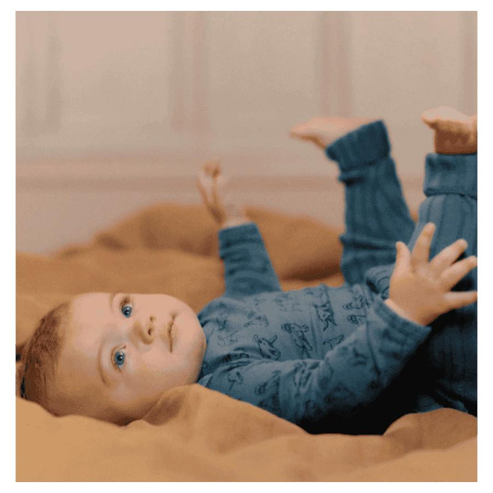 Lou Pants Cotton Knit - Vintage Indigo