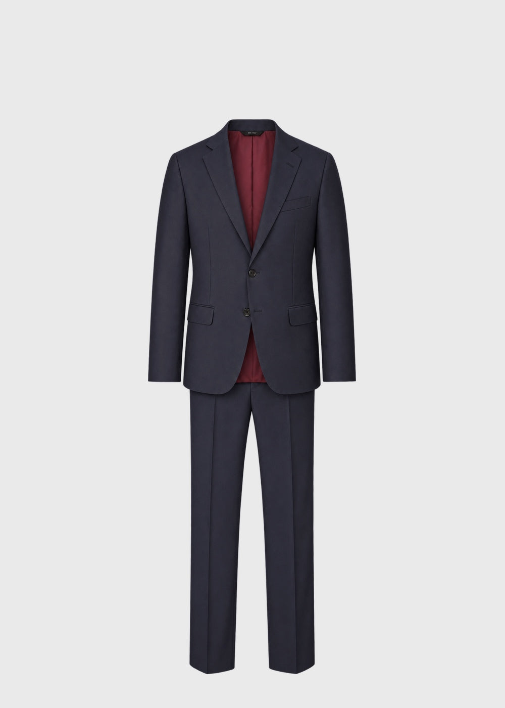 Stuart Fit Super 150s Wool Suit - Navy