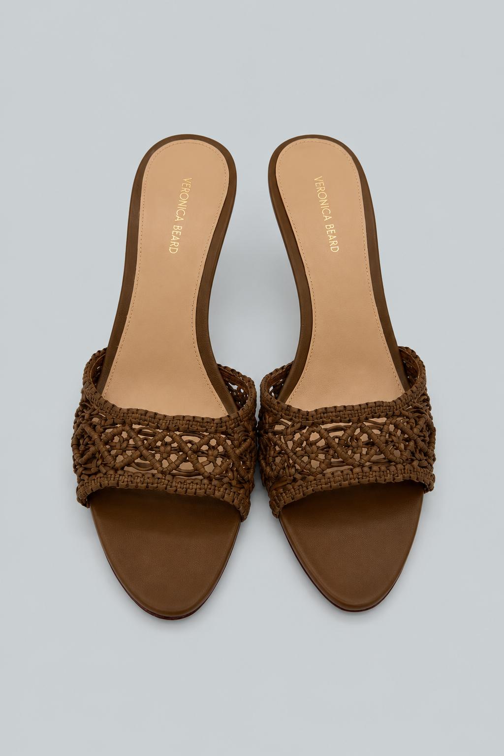 Women's Tia Woven Mules - Chestnut
