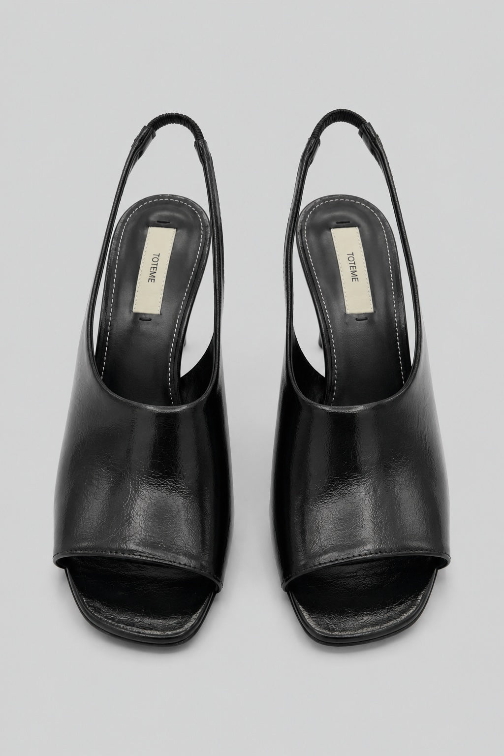 Contour Naplack Slingback Pumps - Black