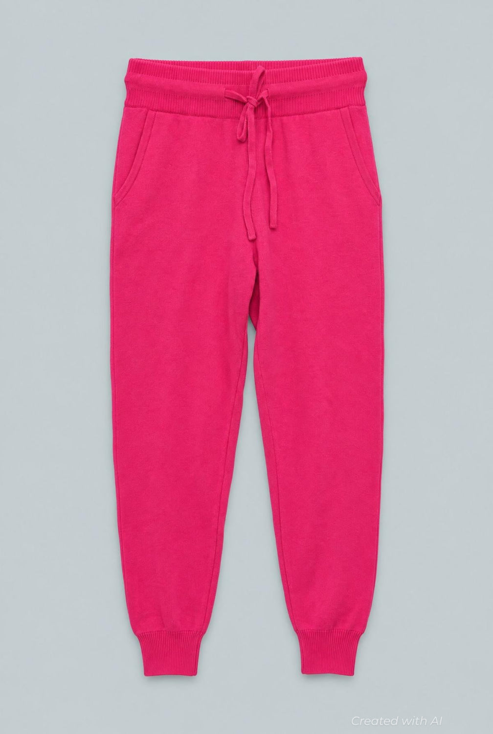 Nellie Cashmere Joggers - Hot Pink - XS - Sweatpant