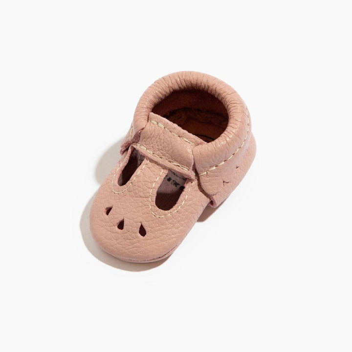 Newborn Blush Mary Jane Baby Shoe - Soft Sole / Newborn - ’Flats - Baby Kids Adult All’