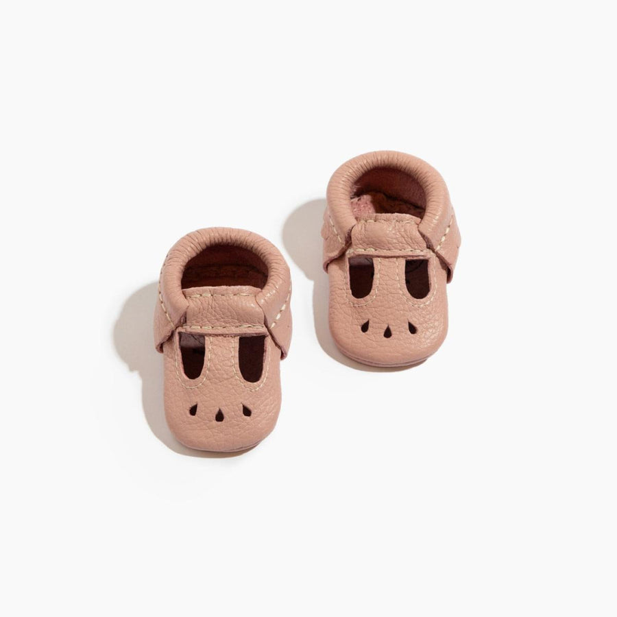 Newborn Blush Mary Jane Baby Shoe - Soft Sole / Newborn - ’Flats - Baby Kids Adult All’