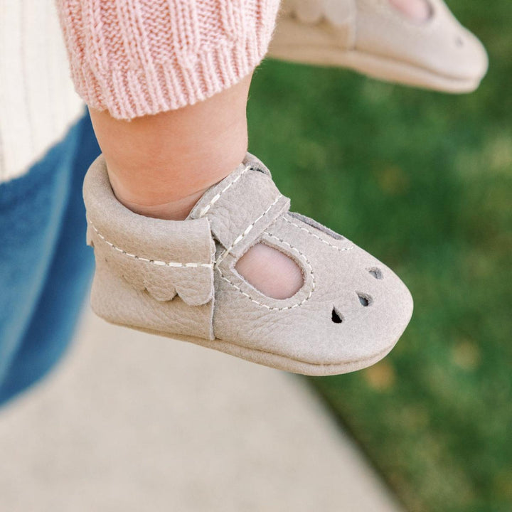 Newborn Salt Flats Mary Jane Baby Shoe - Soft Sole / Newborn - ’Flats - Baby Kids Adult All’