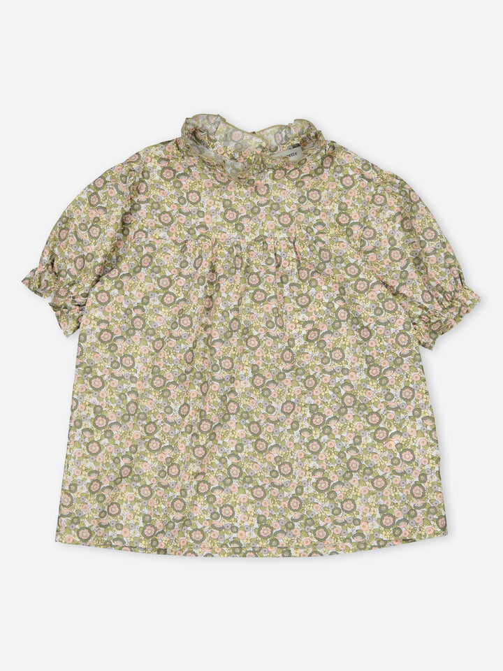 Sidonie Floral Blouse - Sprout