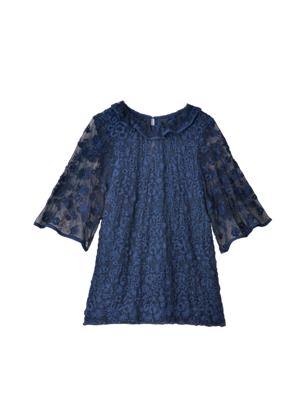 Heather Top - Midnight Navy