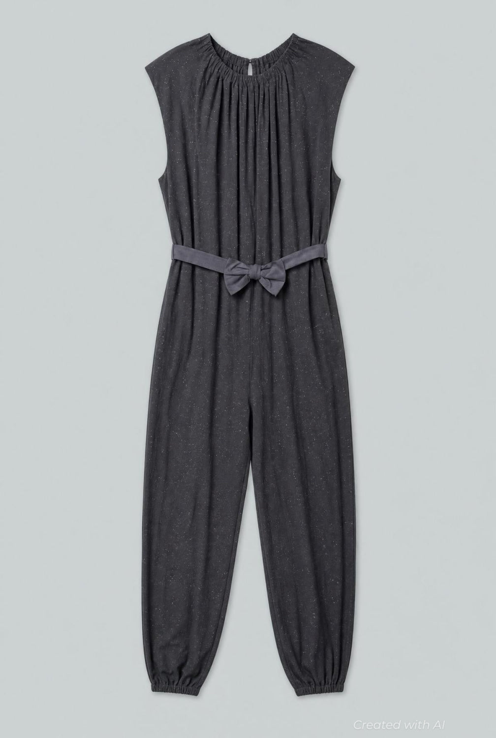 Nikki Jumpsuit - Black Donegal - Jumpsuit