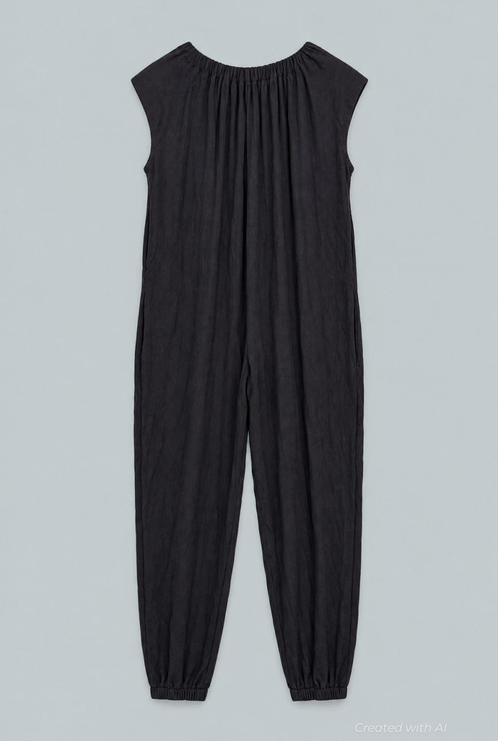 Nikki Rib Jersey Jumpsuit - Black - XS - Jumpsuit