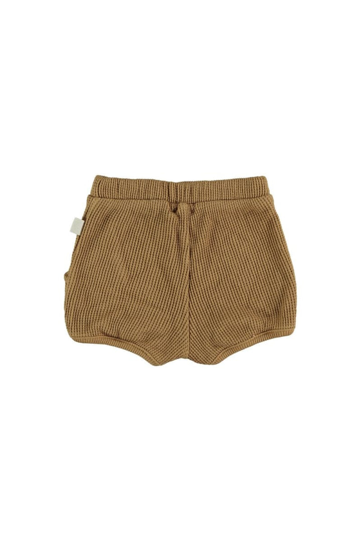 Organic Waffle Baby Bloomers - Peanut