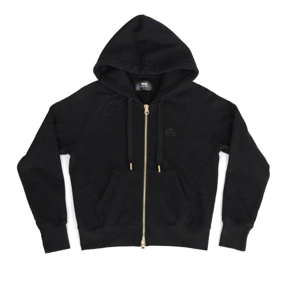 No. 1 Black Zip Hoodie - Black - Hoodie
