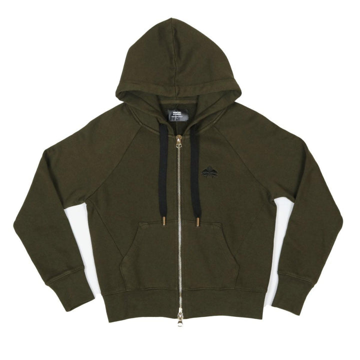 No. 1 Olive Zip Hoodie - Olive - Hoodie