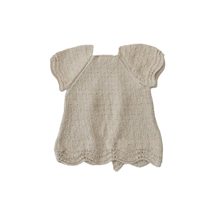 Noa Cardigan (Hand-knitted) - Sand - 12M - Cardigan