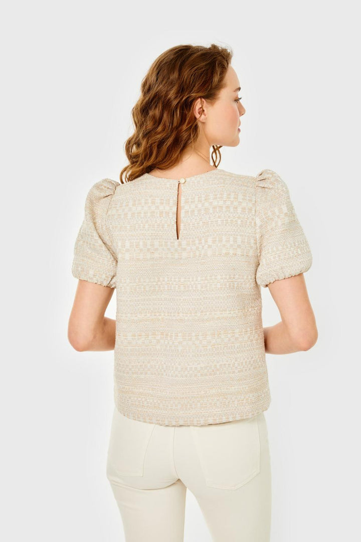 Noemie Top - Gardenia - Blouse