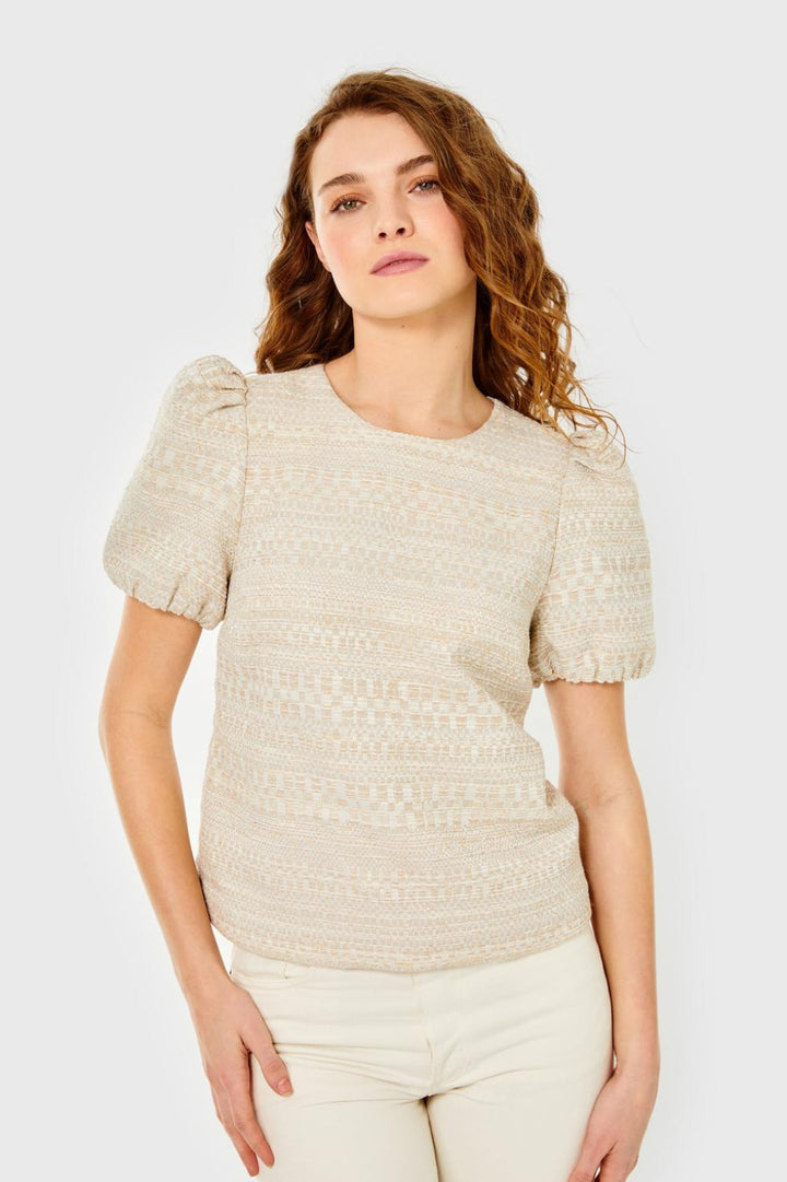 Noemie Top - Gardenia - Blouse
