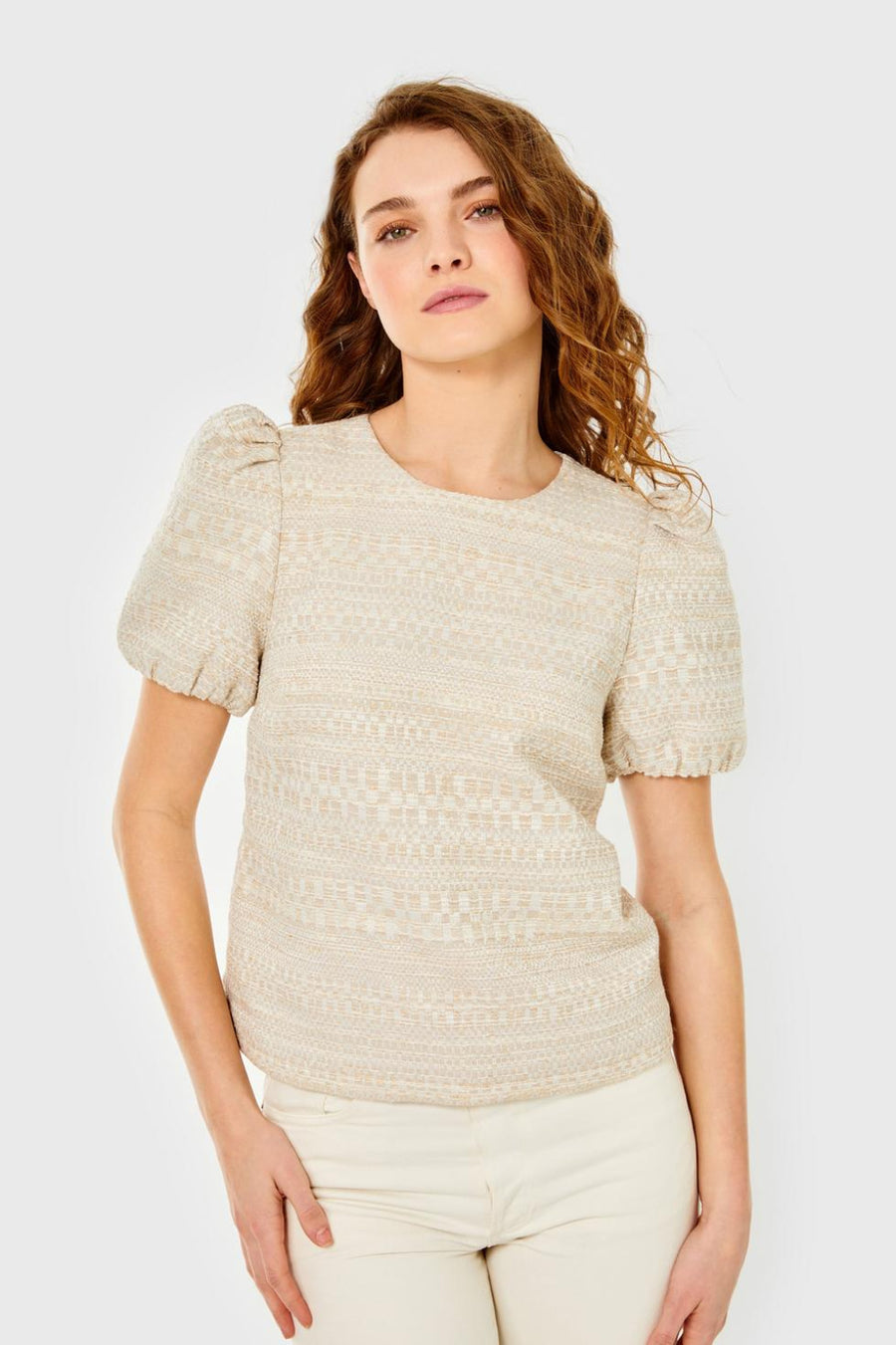 Noemie Top - Gardenia - Blouse