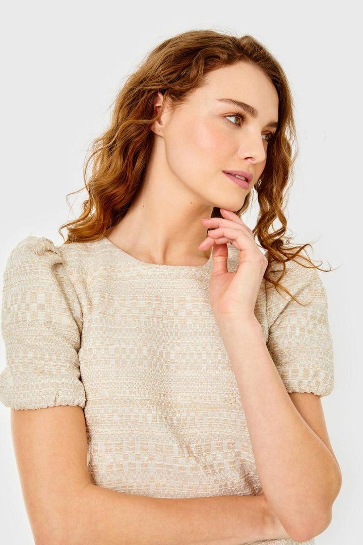 Noemie Top - Gardenia - Blouse
