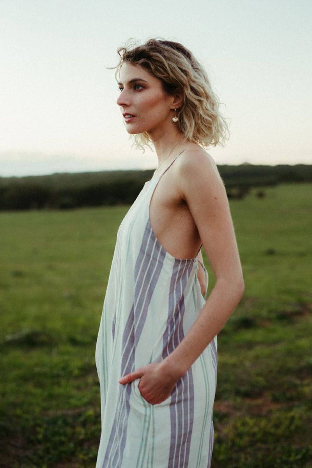 Noor Jumpsuit - Artichoke - Jumpsuit