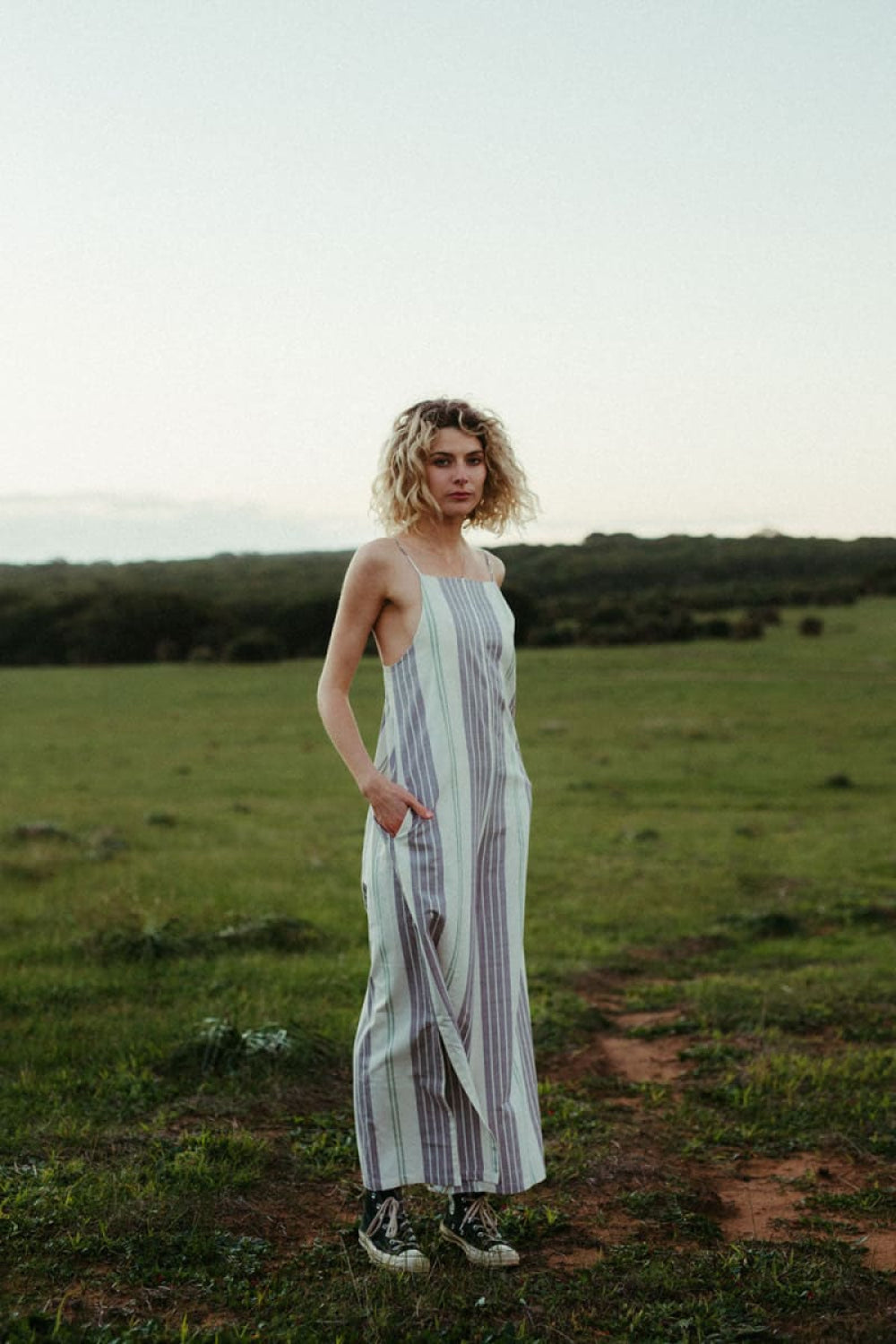 Noor Jumpsuit - Artichoke - Jumpsuit