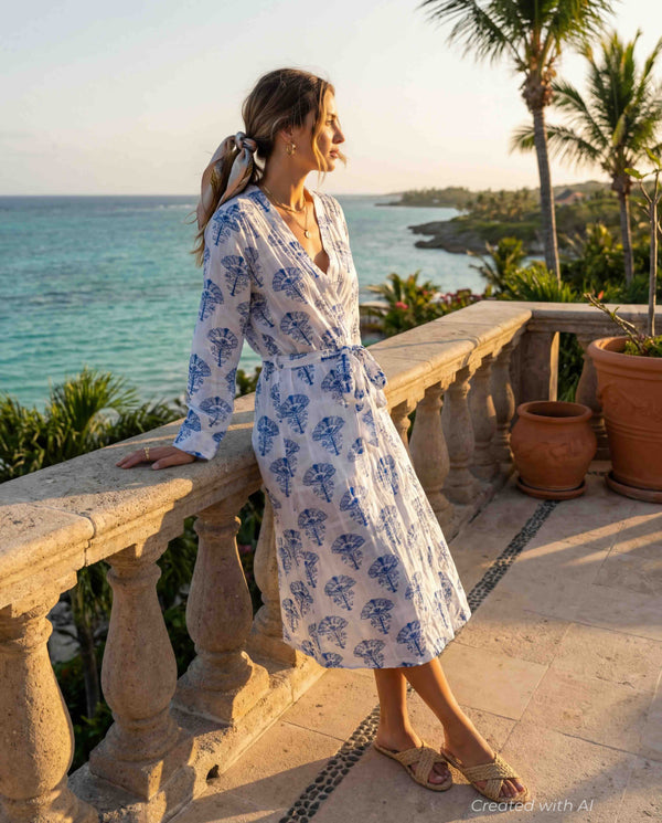 Noor Kimono - Lotus-Flower - Dresses