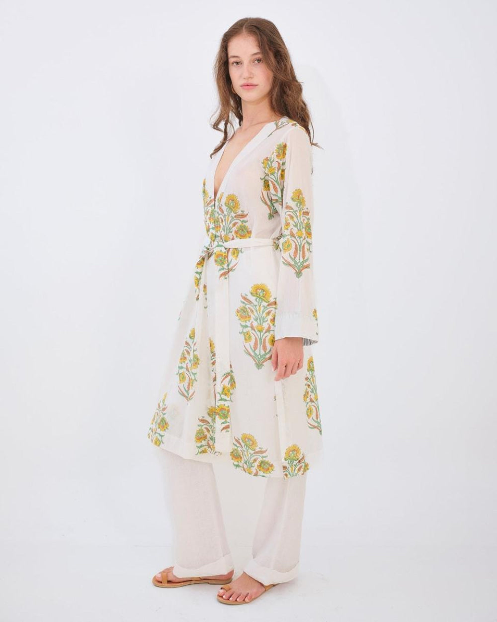 Noor Kimono - White Jasper - Dresses