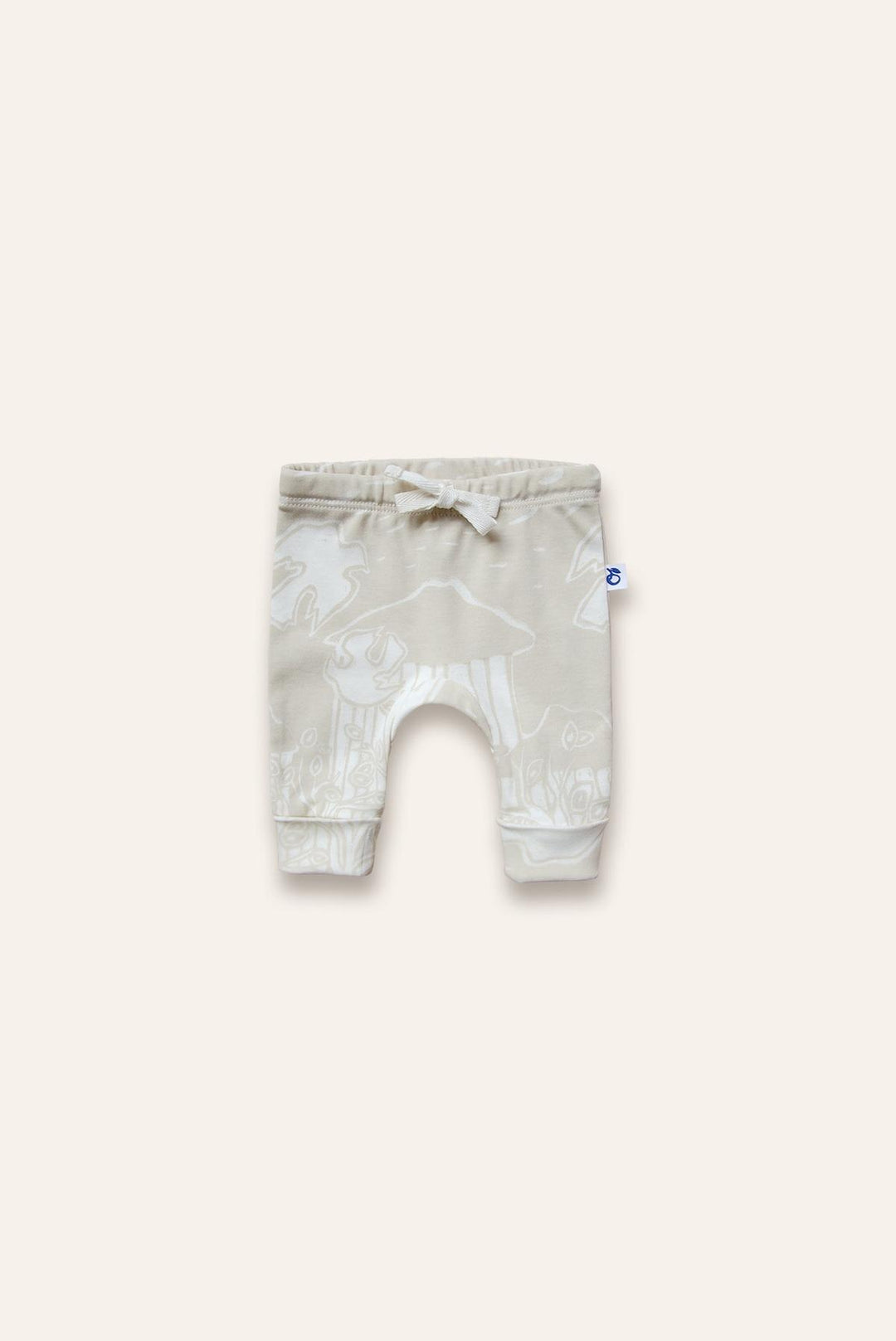 Organic Pima Cotton Baby Pants - Trees