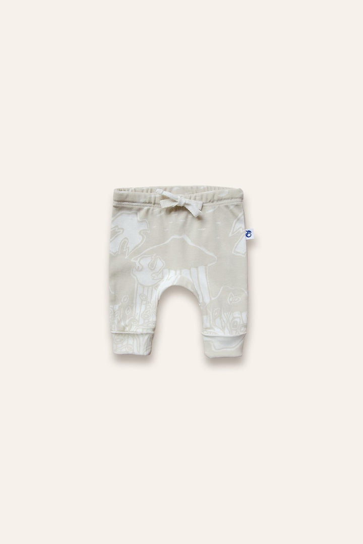 Organic Pima Cotton Baby Pants - Trees