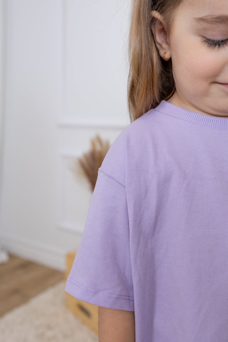 Oversize T-Shirt - Lavender Macaron