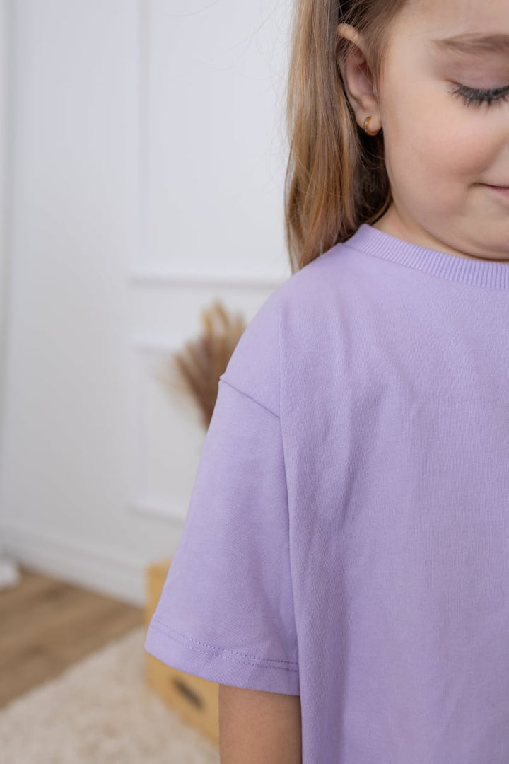 Oversize T-Shirt - Lavender Macaron