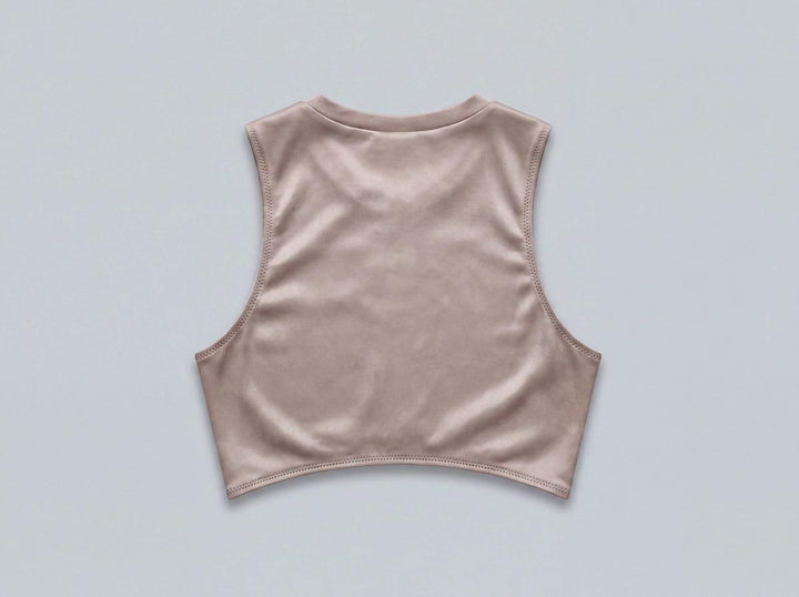 Cinched Front Bikini Top - Tan
