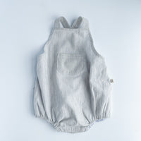 Cross Back Bubble - Grey Stripe