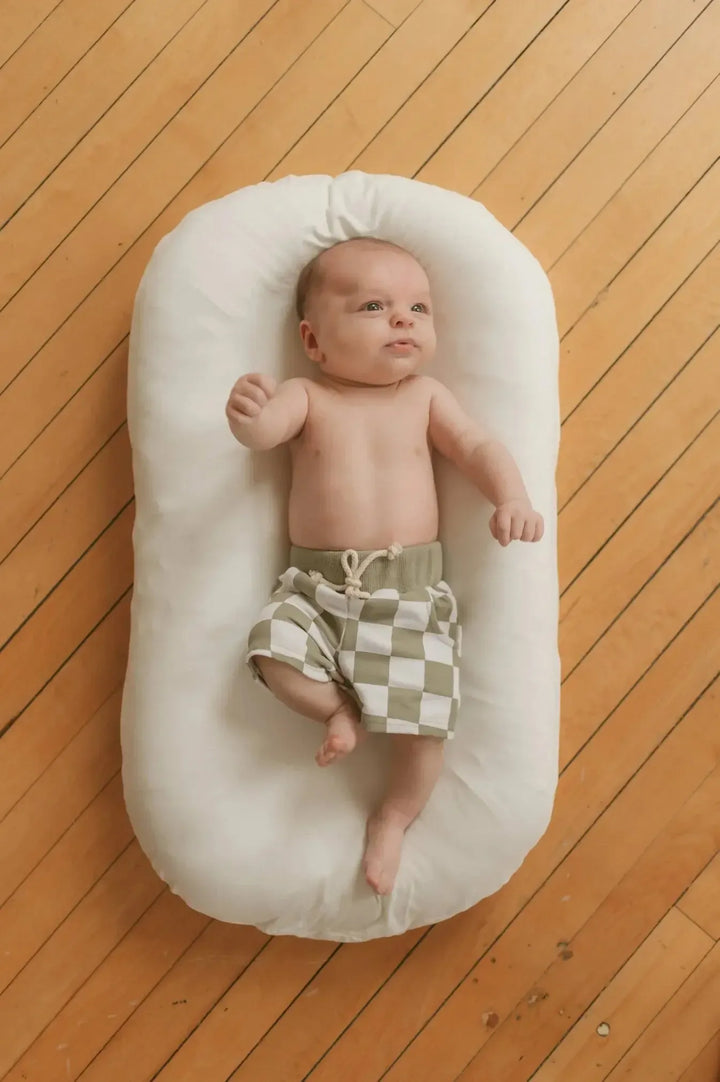 Checkerboard Shorts - Green