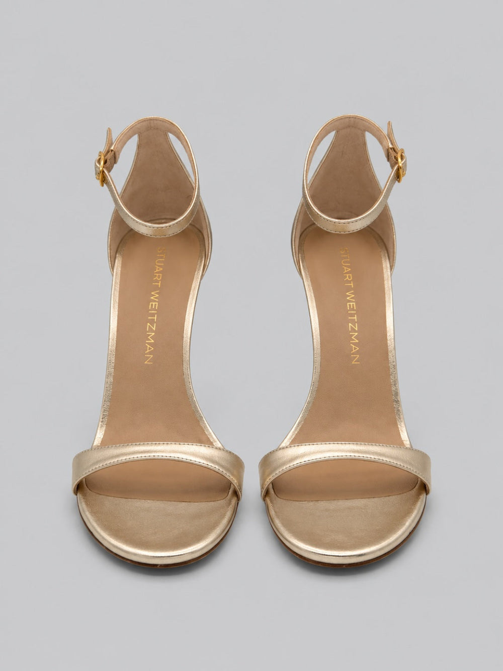 Nudist II 75 Sandals - Light Gold - 8.5 - Heels