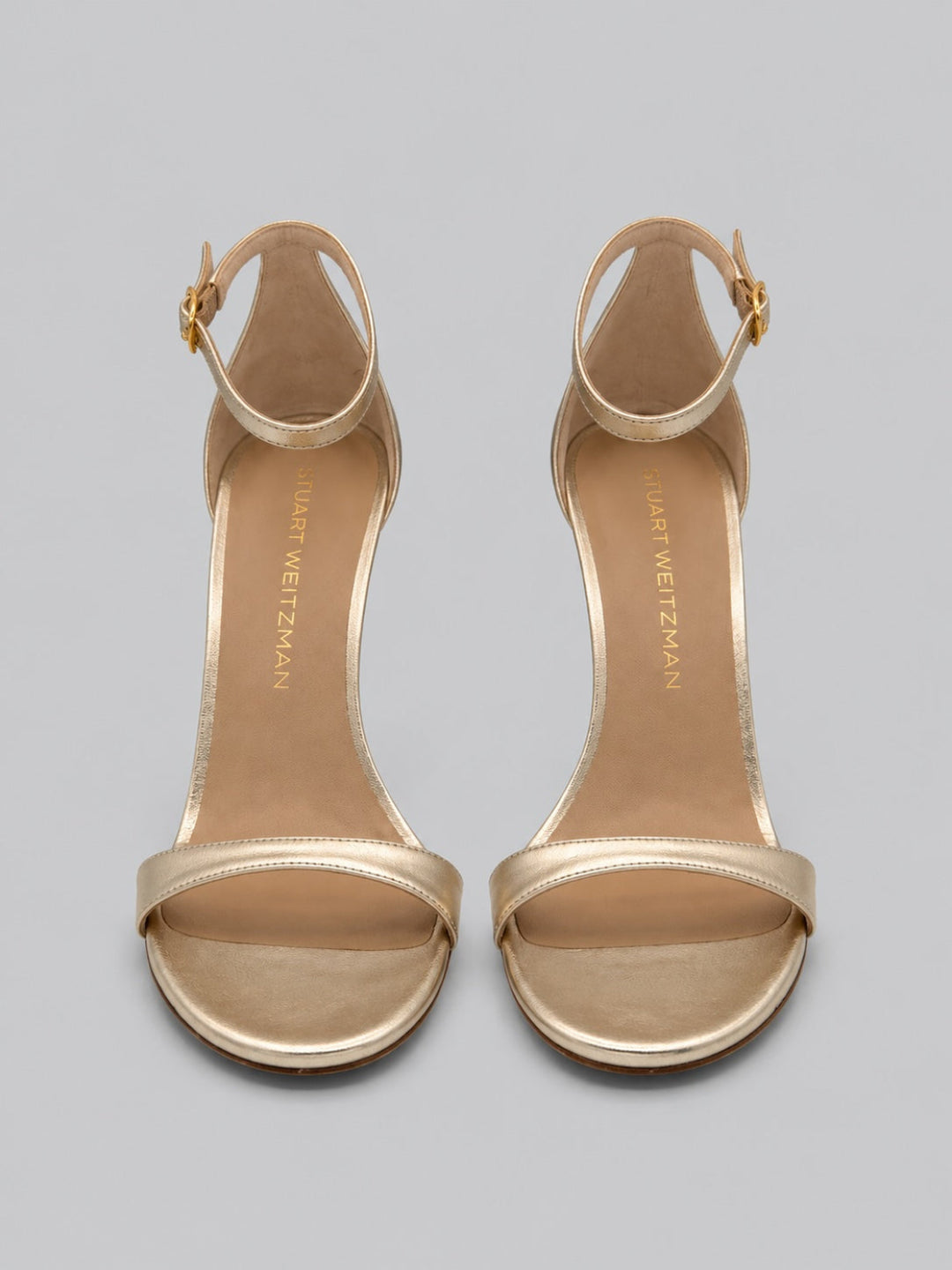 Nudist II 75 Sandals - Light Gold - 8.5 - Heels