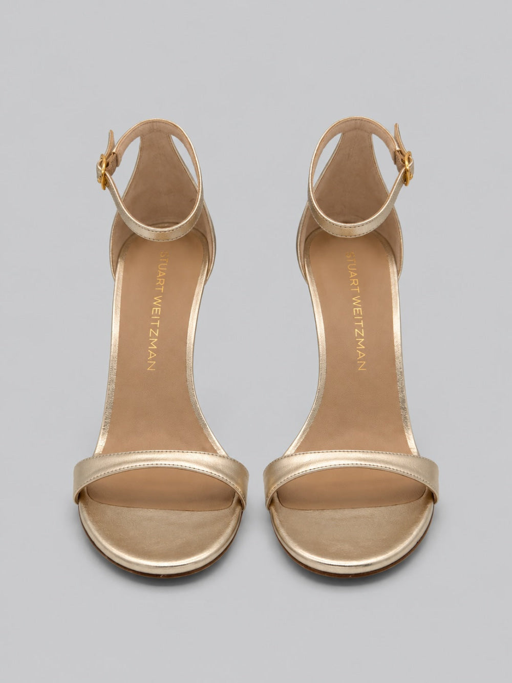 Nudist II 75 Sandals - Light Gold - 8.5 - Heels
