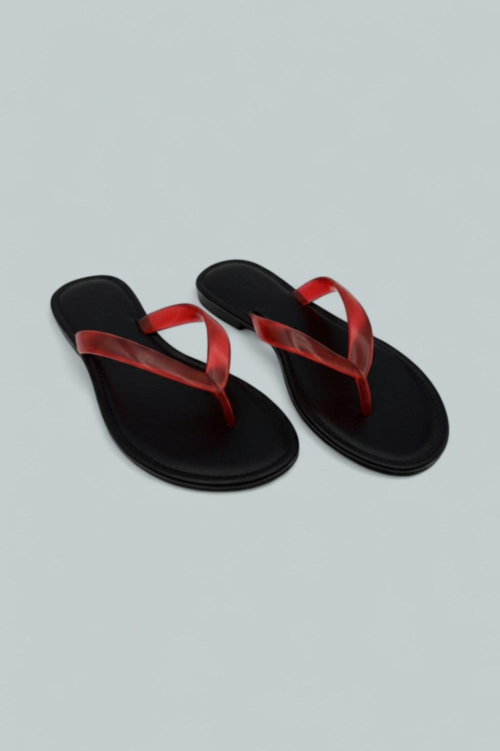 Nuev Sandals - Red - 8.5 - Sandals