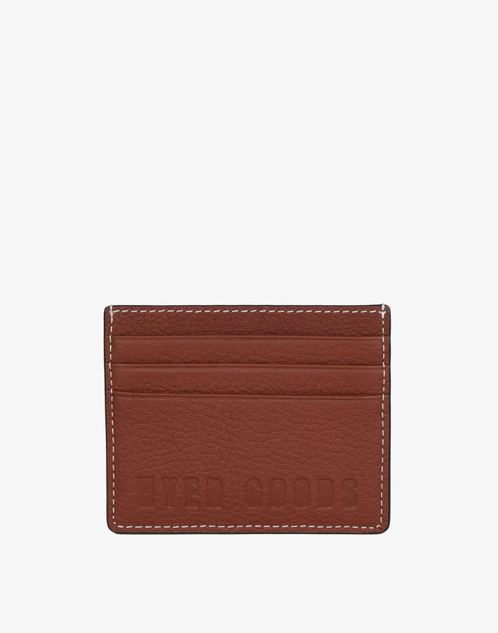 Luxe Card Wallet - Saddle Brown