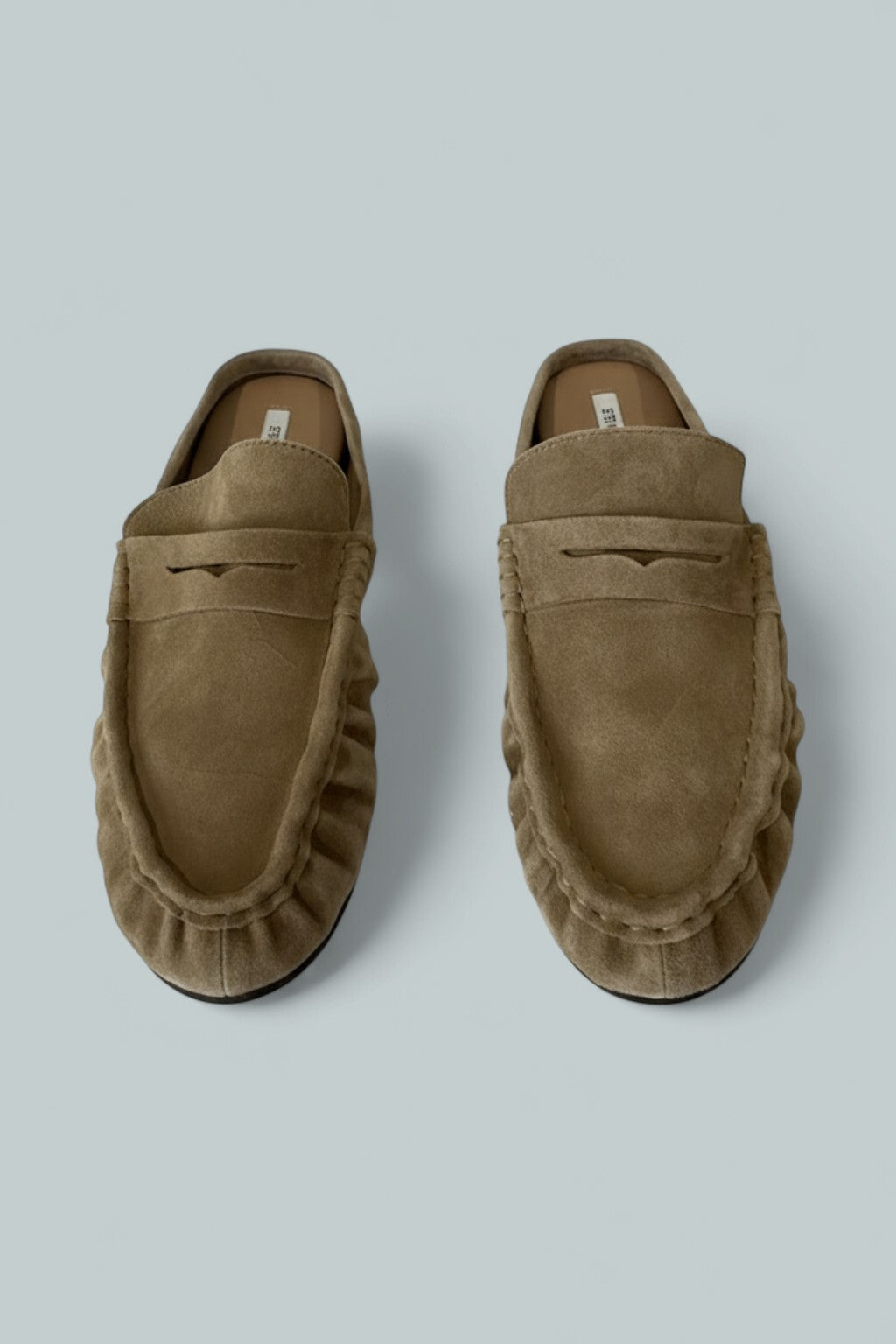 Rafe Mule Loafers - Beige
